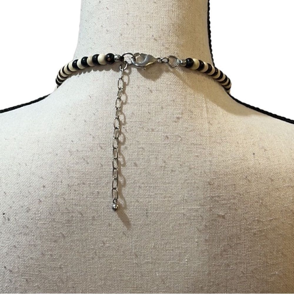 Multi-Layer, Multi Strand Beaded Necklace - Picture 5 of 5